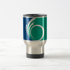 Travel Mug with Flag of Ottawa, Canada トラベルマグ