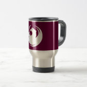 Travel Mug with Flag of Phoenix, Arizona トラベルマグ (正面右)
