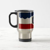 Travel Mug with Flag of Utah, USA トラベルマグ (左)