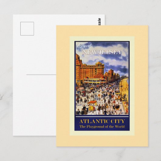 Travel New Jersey ポストカード (正面/裏面)