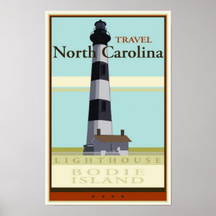 Travel North Carolina ポスター