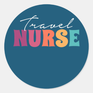 Travel Nurse RN Transport Travel Nursing ラウンドシール