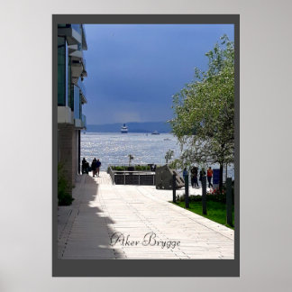 Travel Poster from Oslo，ノルウェー ポスター