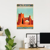 Travel Poster Morocco, Marrakesh ポスター (ホームオフィス)