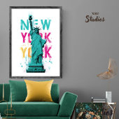 Travel Poster | New York USA  Wallart | Home Deco ポスター