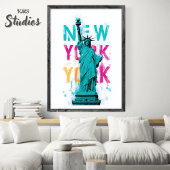 Travel Poster | New York USA  Wallart | Home Deco ポスター