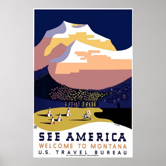 Travel Poster - See America ポスター (正面)