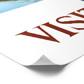 Travel Poster Visit Kashmir ポスター (角)