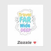 Travel Quote Sticker  シール (シート)