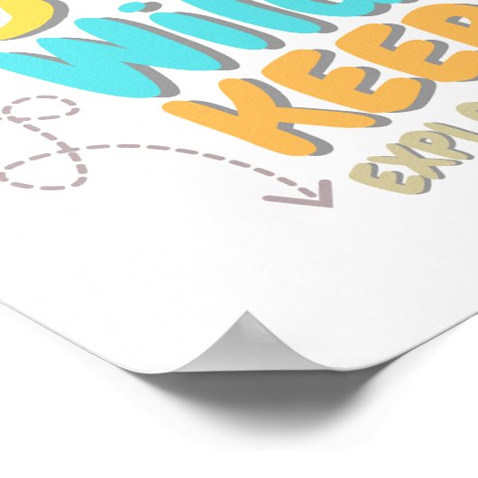 Travel Quote Wall Art  ポスター (角)