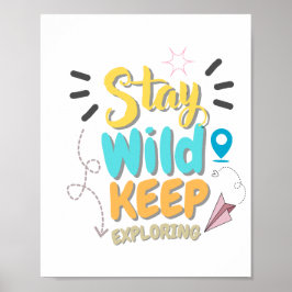 Travel Quote Wall Art  ポスター