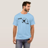 Travel Shirt to ロサンゼルス・カリフォルニア Tシャツ (正面フル)