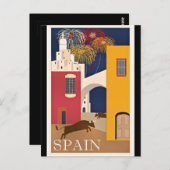 Travel Spain, vintage travel, ポストカード (正面/裏面)