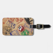 Travel Stamps ラゲッジタグ (正面横)