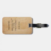 Travel Stamps ラゲッジタグ (裏面横)