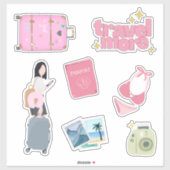 Travel Stickers for Travel Lovers  シール (シート)