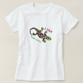 Travel T-Shirt I Love PARK GUELL. gift tee Tシャツ