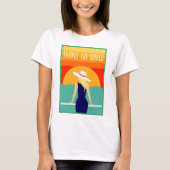Travel the world t-shirt tシャツ (正面)