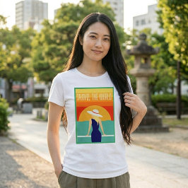 Travel the world t-shirt tシャツ