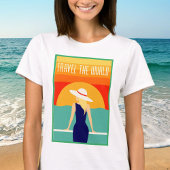 Travel the world t-shirt tシャツ