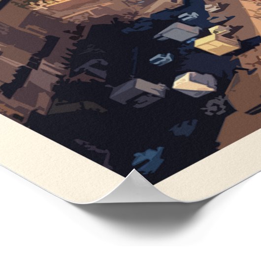 Travel to Paris ポスター (角)