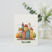 Travel to Tallinn Postcard ポストカード (スタンド正面)
