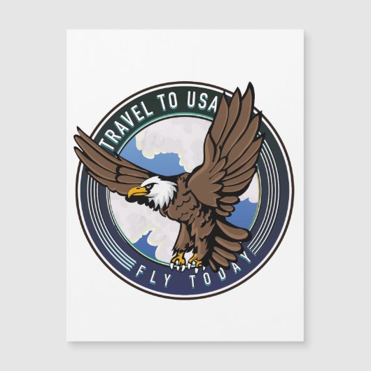 Travel to USA Fly todayロゴ (正面)