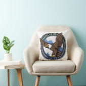 Travel to USA Fly todayロゴ クッション (椅子)