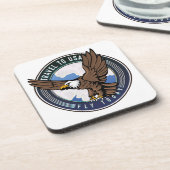 Travel to USA Fly todayロゴ コースター (左側)