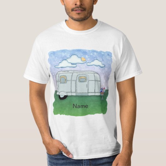 Travel Trailer  Tシャツ (正面)