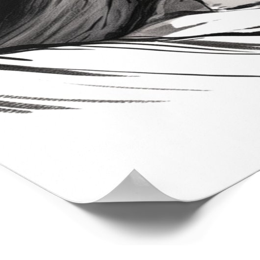 Travel Vacation Adventure Mountain Cloud Landscape ポスター (角)