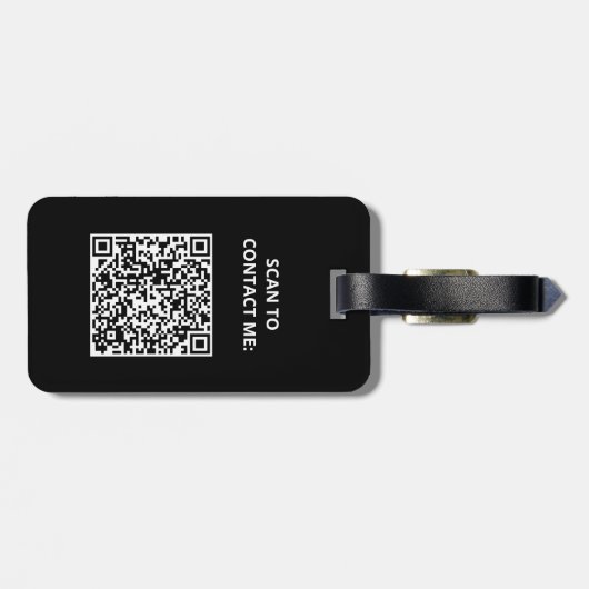 Travel Vacation Adventure Mountain Forest Sunset ラゲッジタグ (裏面横)