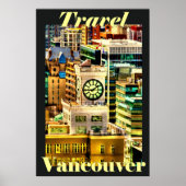 Travel Vancouver, BC, Canada ポスター (正面)