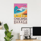 Travel Wall Art Chacahua Surf Scene - Oaxaca ポスター (ホームオフィス)