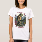 Traveler Frog wildwer forest Toad、Frog Lovers Tシャツ (正面)