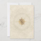 Traveling Adventure Bridal Shower Invitation 招待状 (裏面)