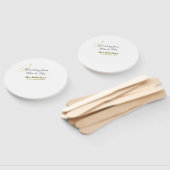 Traveling from Miss to Mrs bridal shower add name ハンドファン (組立なし)