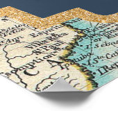 Traveling from MISS TO MRS. Bridal Shower Welcome  ポスター (角)