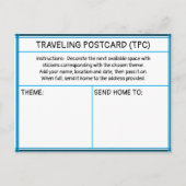 Traveling Sticker Postcard ポストカード (正面)