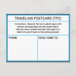 Traveling Sticker Postcard ポストカード