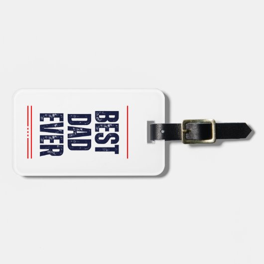 Travelling Dad's Luggage Tag ラゲッジタグ (正面横)