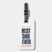 Travelling Dad's Luggage Tag ラゲッジタグ (正面縦)