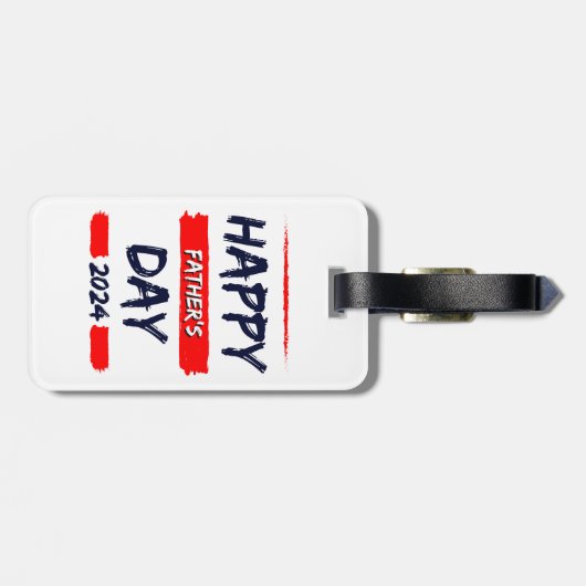 Travelling Dad's Luggage Tag ラゲッジタグ (裏面横)