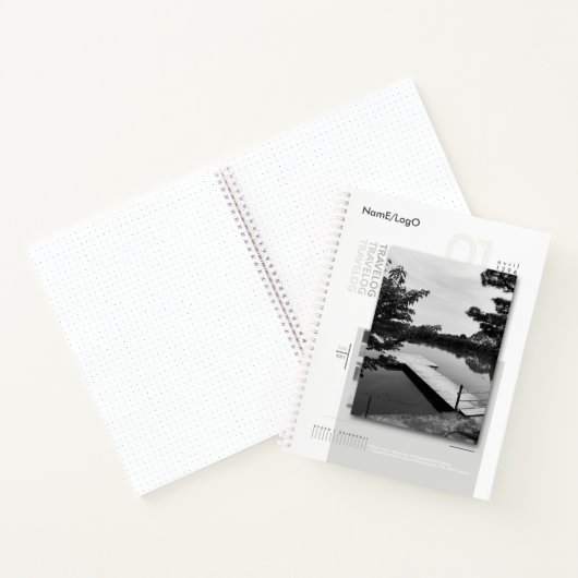 travelog_1スパイラルノート ノートブック (内部)