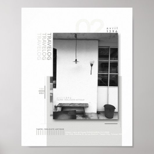 travelog_2マットポスター ポスター (正面)