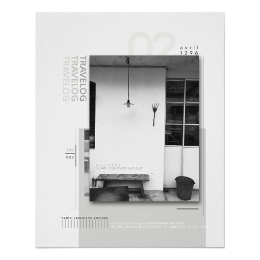 travelog_2光沢ポスター ポスター (正面)