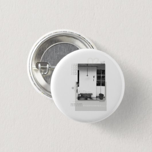 travelog_2 缶バッジ (正面&裏面)