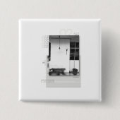 travelog_2 缶バッジ (正面)