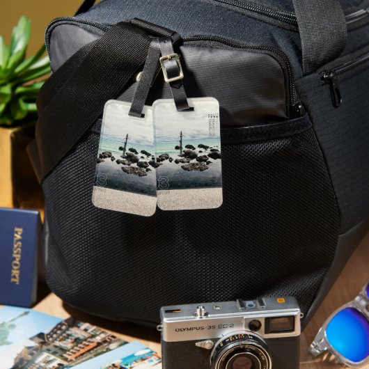 travelog_3 ラゲッジタグ (正面&裏面)