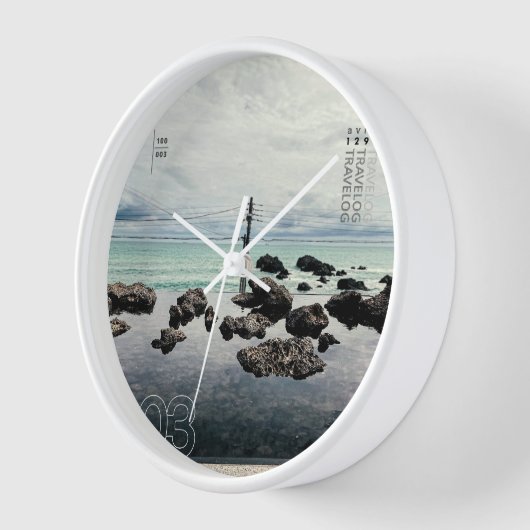 travelog_3 壁時計 (傾斜)